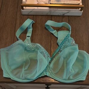 Elomi Sheer Turquoise Bra
